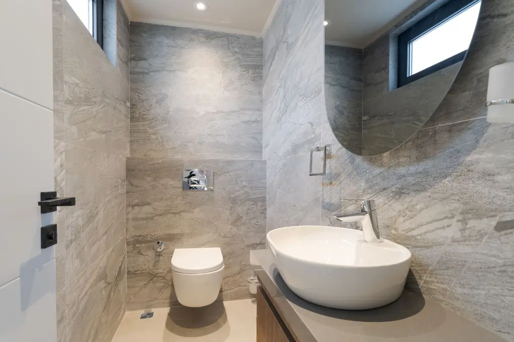 Fitted bathroom